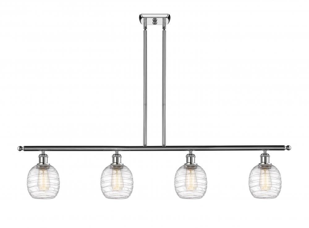 Belfast - 4 Light - 48 inch - Polished Chrome - Stem hung - Island Light