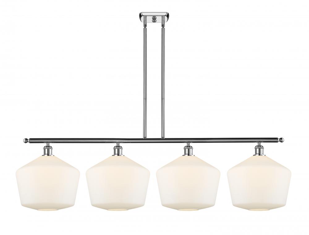 Cindyrella - 4 Light - 50 inch - Polished Chrome - Stem hung - Island Light