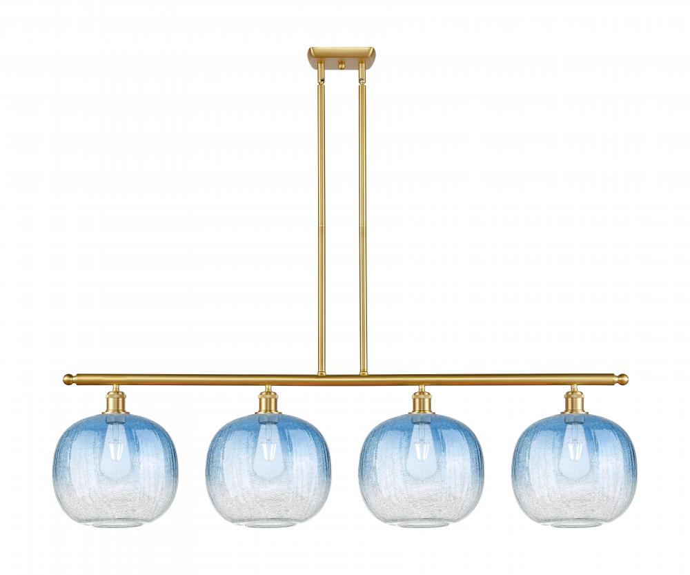 Brookhaven Sphere - 4 Light - 49 inch - Satin Gold - Stem Hung - Island Light