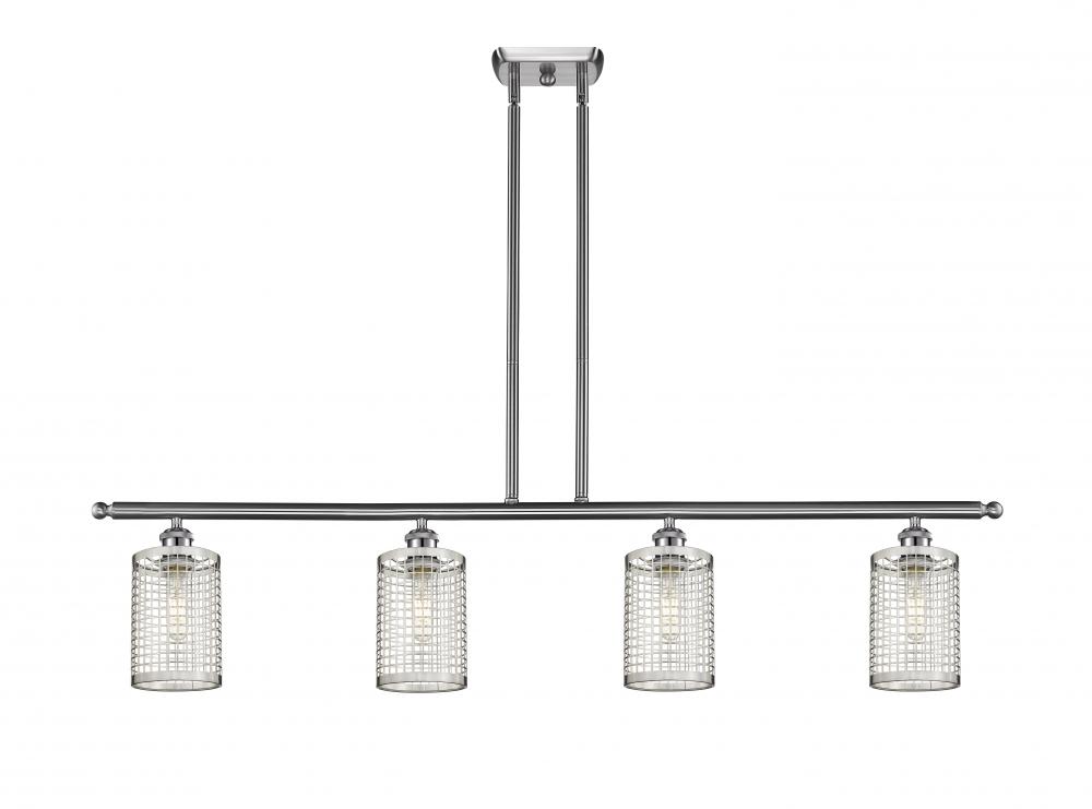 Nestbrook - 4 Light - 48 inch - Satin Nickel - Multi Pendant