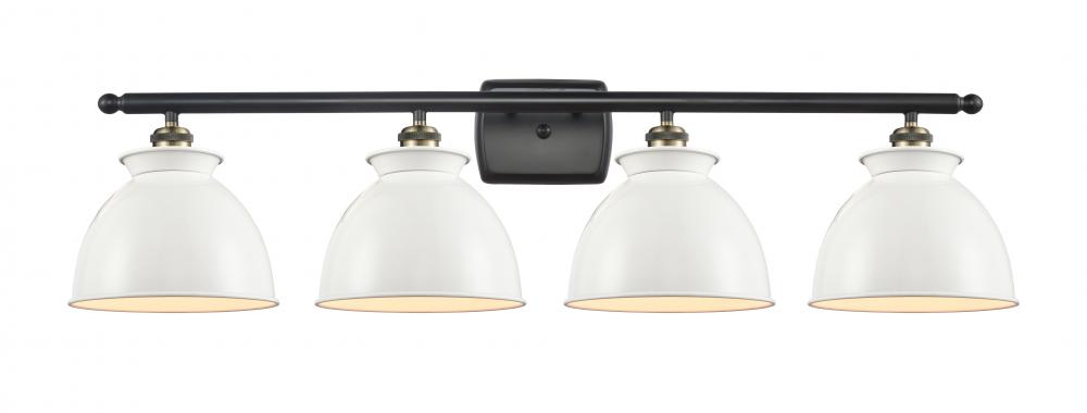Adirondack - 4 Light - 38 inch - Black Antique Brass - Bath Vanity Light