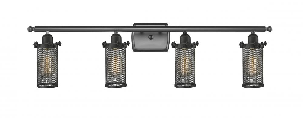Bleecker - 4 Light - 34 inch - Oil Rubbed Bronze - Bath Vanity Light