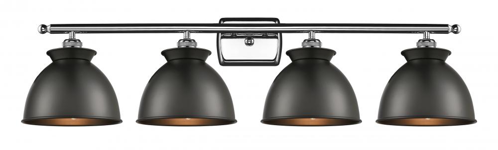 Adirondack - 4 Light - 38 inch - Polished Chrome - Bath Vanity Light