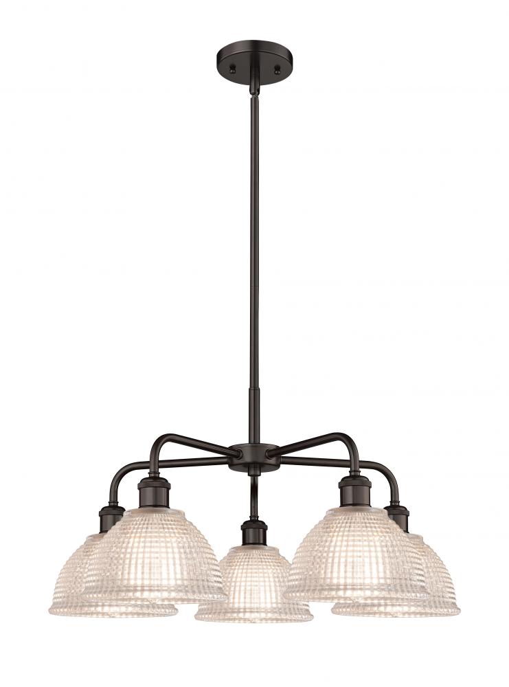 Arietta - 5 Light - 26 inch - Oil Rubbed Bronze - Chandelier