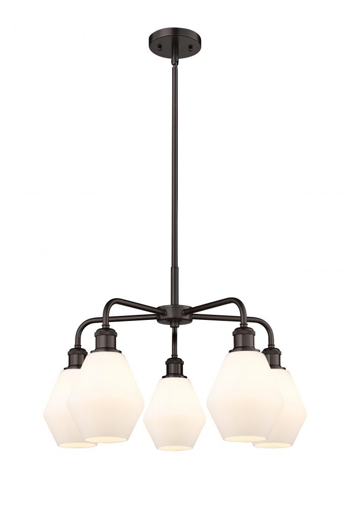 Cindyrella - 5 Light - 24 inch - Oil Rubbed Bronze - Chandelier
