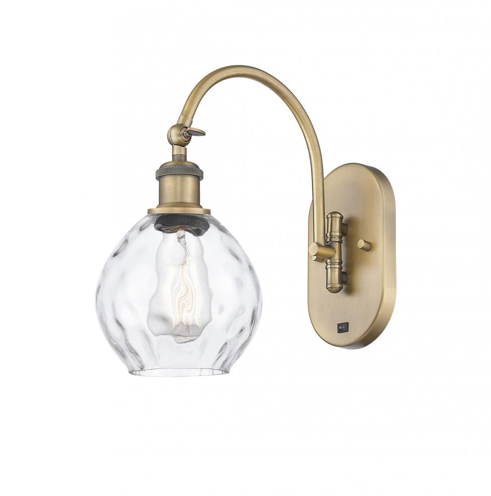 Waverly - 1 Light - 6 inch - Brushed Brass - Adjustable Swing Arm