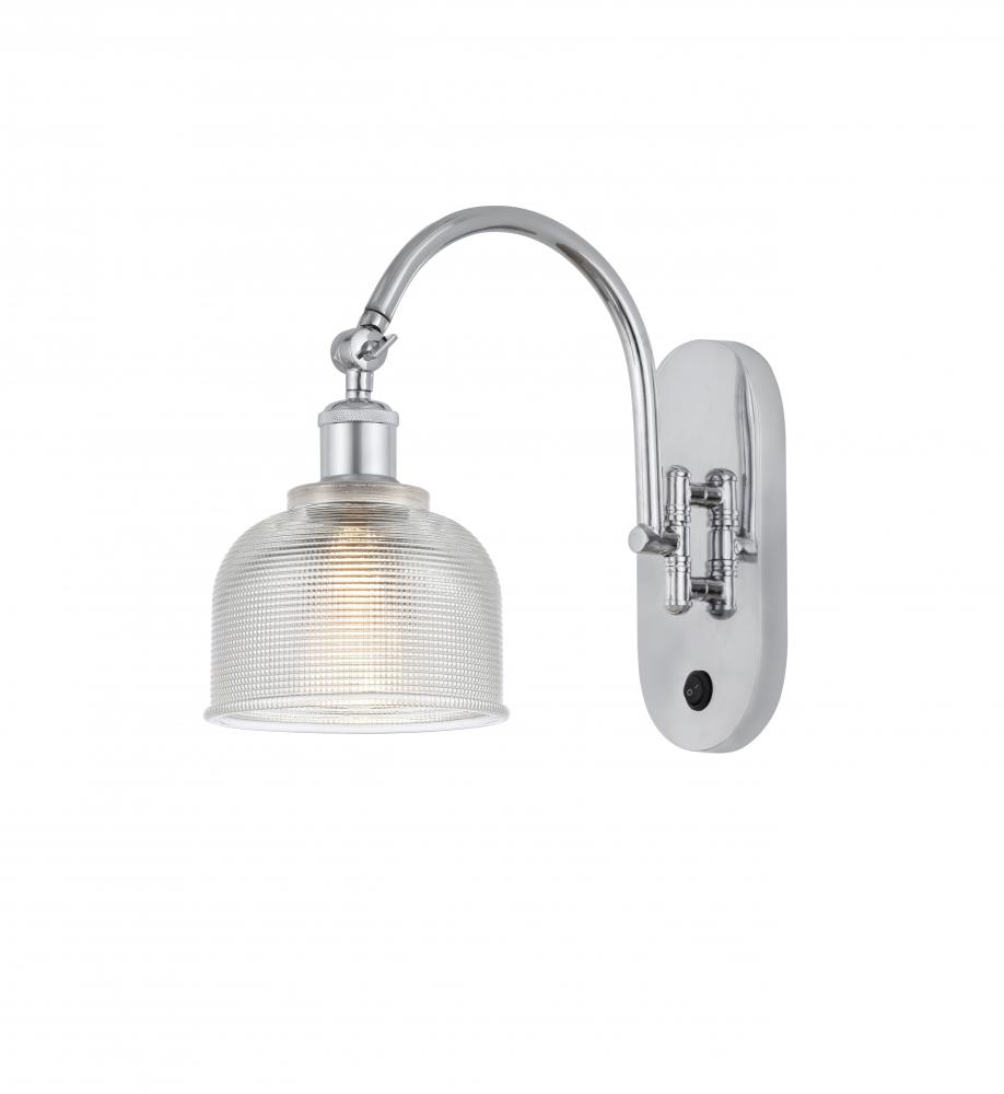 Dayton - 1 Light - 6 inch - Polished Chrome - Adjustable Swing Arm