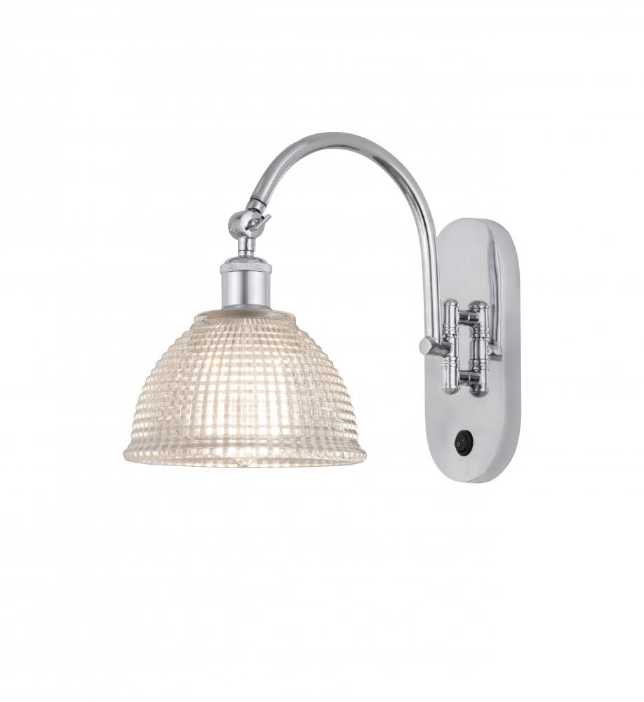 Arietta - 1 Light - 8 inch - Polished Chrome - Adjustable Swing Arm