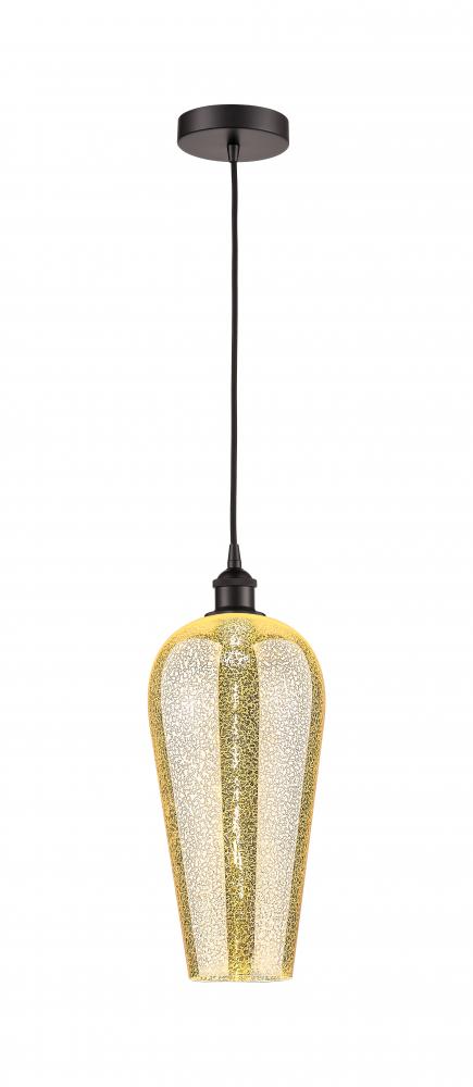 Chelsea - 1 Light - 8 inch - Oil Rubbed Bronze - Cord hung - Mini Pendant