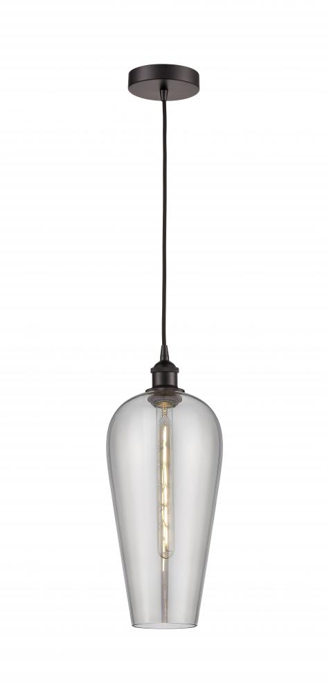 Chelsea - 1 Light - 8 inch - Oil Rubbed Bronze - Cord hung - Mini Pendant