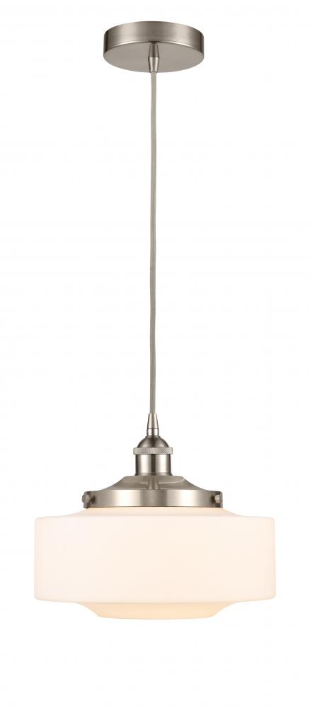 Bridgeton - 1 Light - 12 inch - Satin Nickel - Mini Pendant