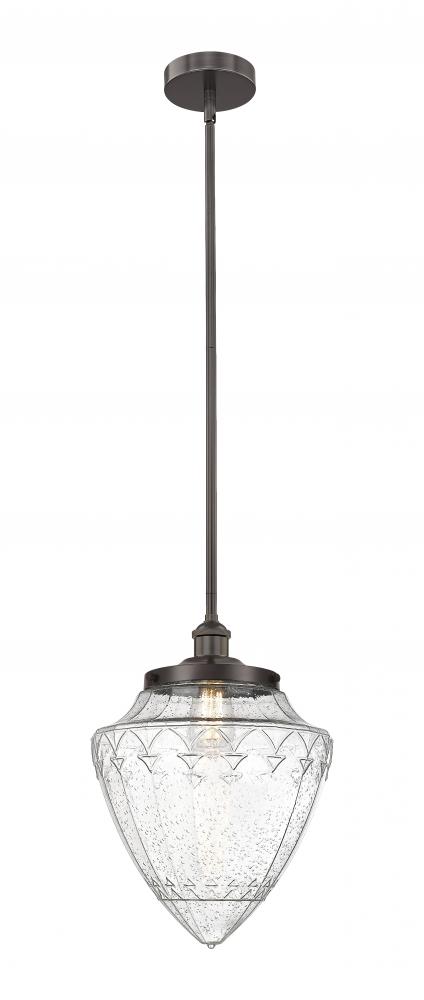 Bridgeton - 1 Light - 12 inch - Oil Rubbed Bronze - Stem Hung - Mini Pendant