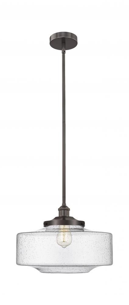 Bridgeton - 1 Light - 16 inch - Oil Rubbed Bronze - Stem Hung - Mini Pendant
