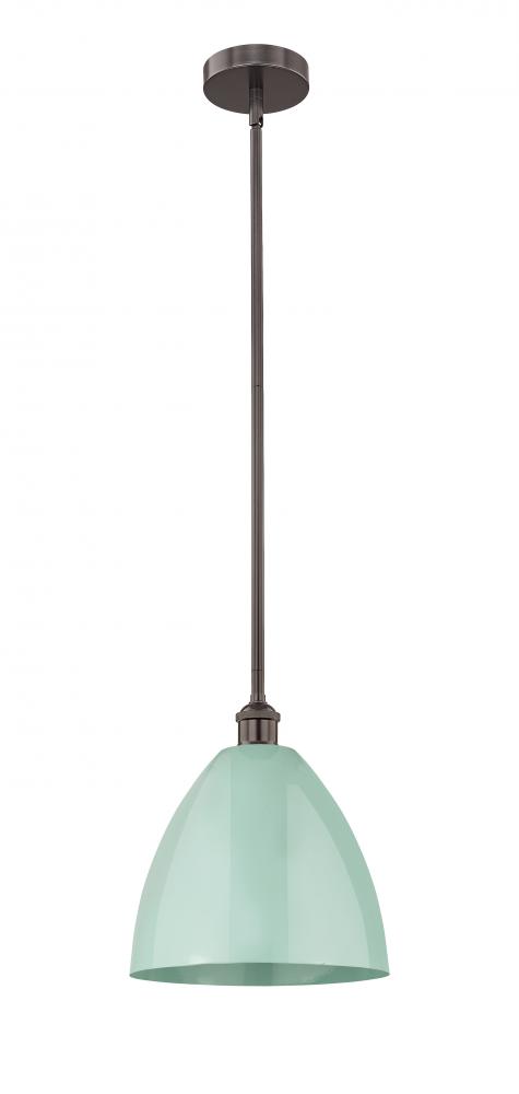 Plymouth - 1 Light - 12 inch - Oil Rubbed Bronze - Stem hung - Mini Pendant