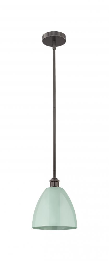 Plymouth - 1 Light - 9 inch - Oil Rubbed Bronze - Stem hung - Mini Pendant