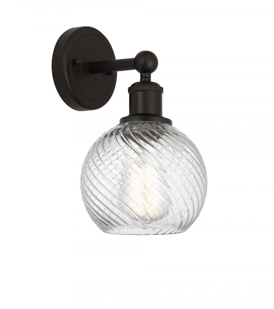 Athens Twisted Swirl 1 Light 6 inch Sconce