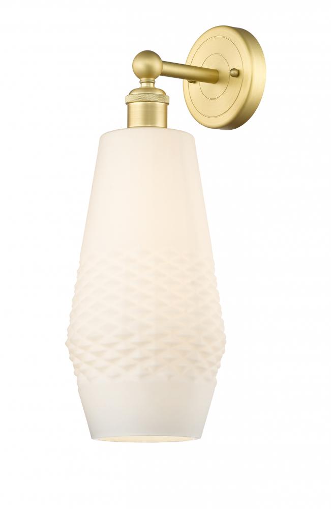 Windham - 1 Light - 7 inch - Satin Gold - Sconce