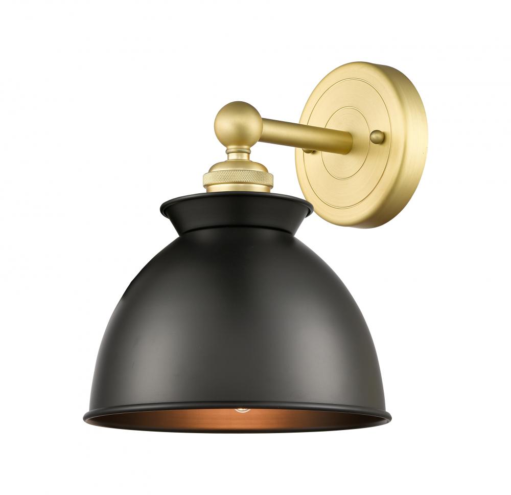 Adirondack - 1 Light - 8 inch - Satin Gold - Sconce