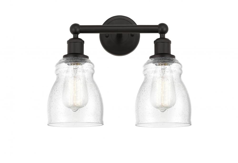 Ellery - 2 Light - 14 inch - Oil Rubbed Bronze - Bath Vanity Light