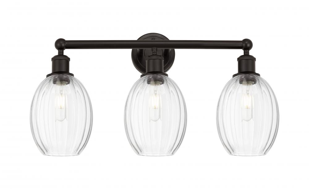 Preston Bulb - 3 Light - 24 inch - Oil Rubbed Bronze - Bath Vanity Light