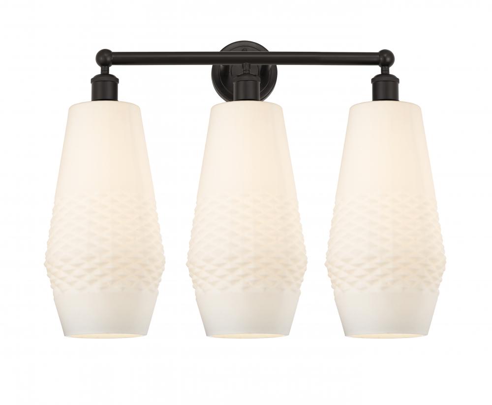 Windham - 3 Light - 25 inch - Oil Rubbed Bronze - Bath Vanity Light