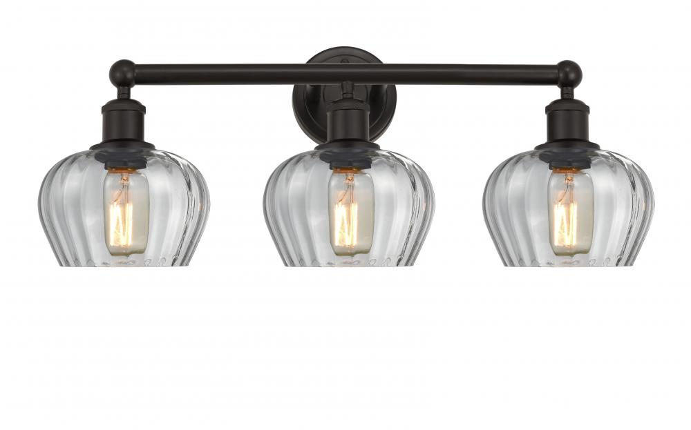 Fenton - 3 Light - 25 inch - Oil Rubbed Bronze - Bath Vanity Light