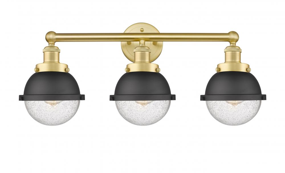Edison - 3 Light - 25 inch - Satin Gold - Bath Vanity Light