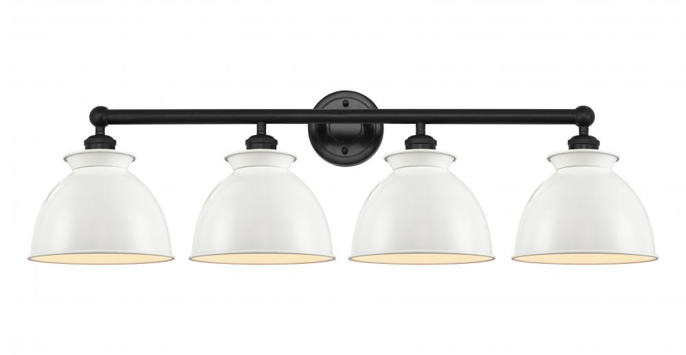Adirondack - 4 Light - 35 inch - Matte Black - Bath Vanity Light