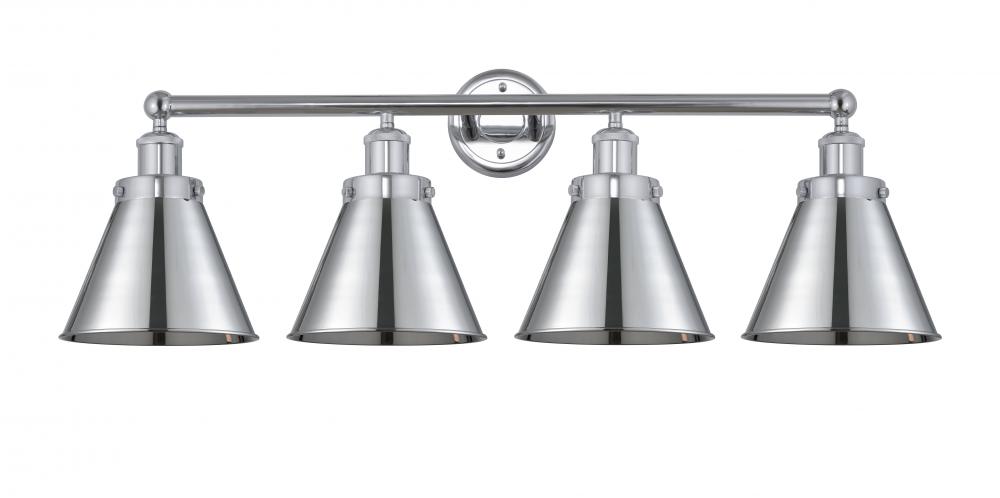 Appalachian - 4 Light - 35 inch - Polished Chrome - Bath Vanity Light