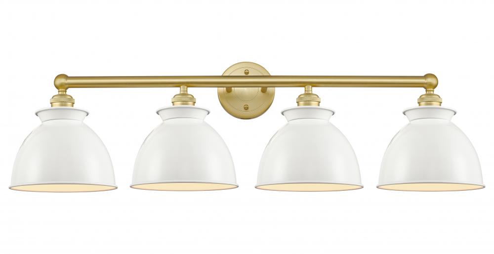 Adirondack - 4 Light - 35 inch - Satin Gold - Bath Vanity Light