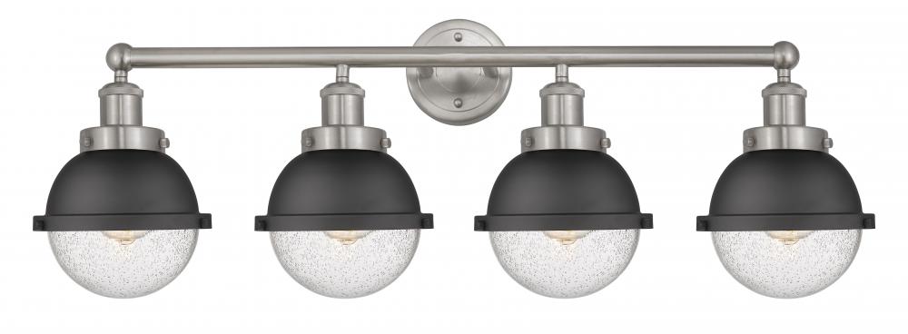 Edison - 4 Light - 34 inch - Satin Nickel - Bath Vanity Light