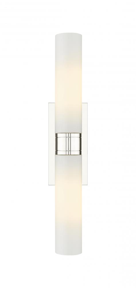 Boreas - 2 Light - 24 inch - Polished Nickel - Bath Vanity Light