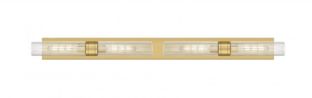 Boreas - 4 Light - 51 inch - Brushed Brass - Bath Vanity Light
