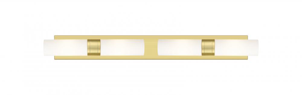 Boreas - 4 Light - 39 inch - Satin Gold - Bath Vanity Light