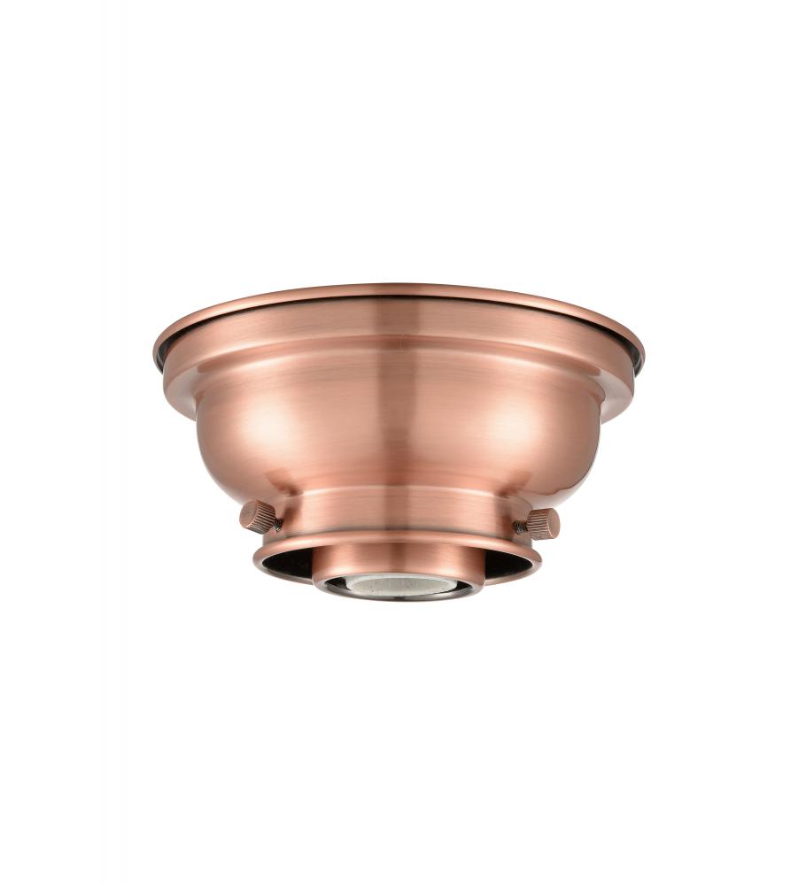 Franklin Restoration - 1 Light - 6 inch - Antique Copper - Flush Mount