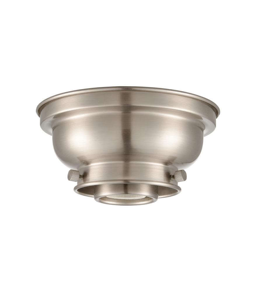 Franklin Restoration - 1 Light - 6 inch - Brushed Satin Nickel - Flush Mount