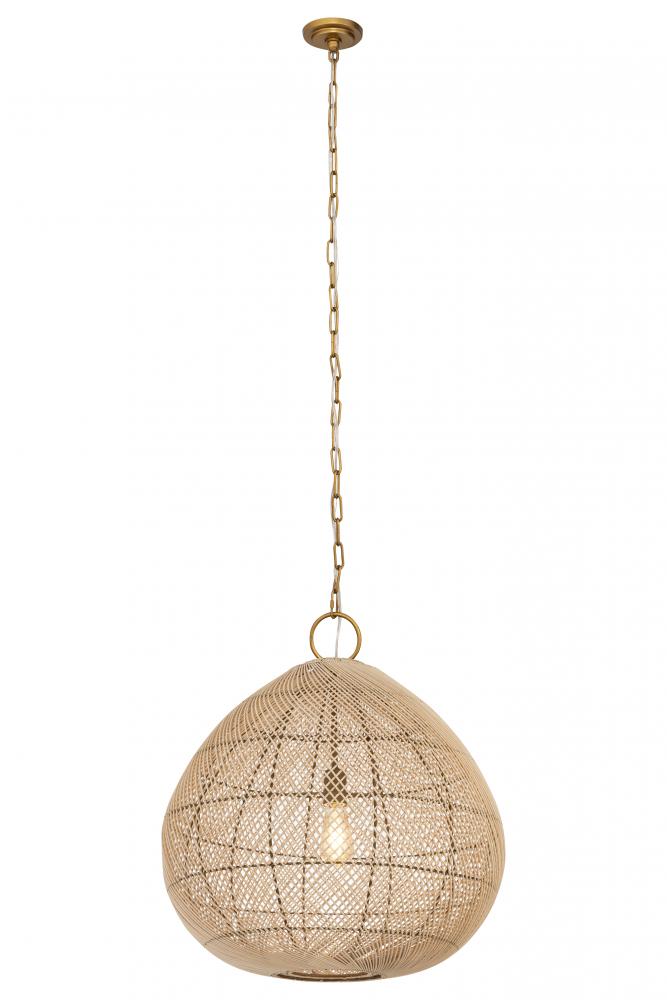 Vine - 1 Light - 24 inch - Gold - Pendant