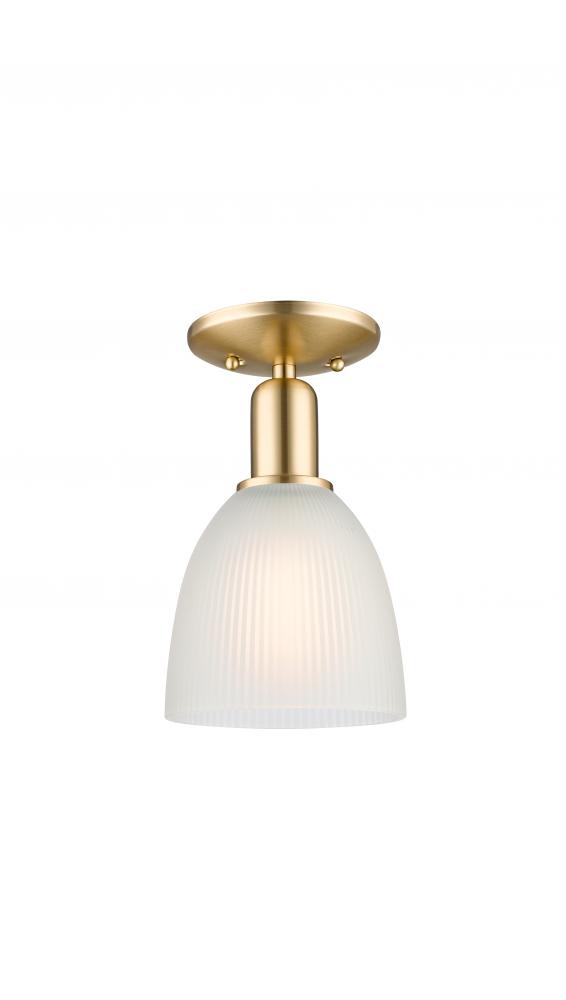 Castile - 1 Light - 6 inch - Champagne Bronze - Semi-Flush Mount