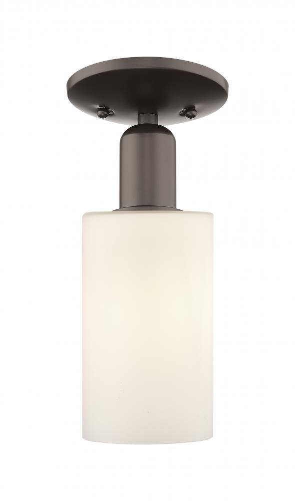 Clymer - 1 Light - 4 inch - Oil Rubbed Bronze - Semi-Flush Mount