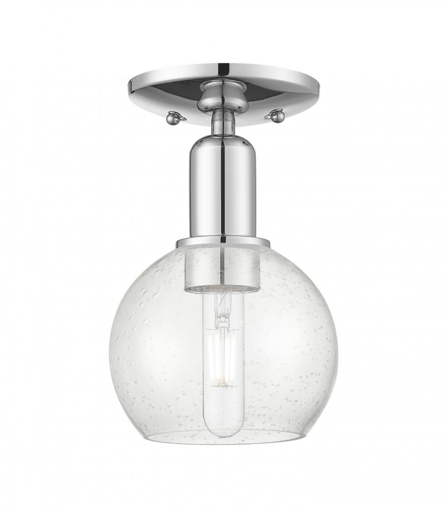 Athens - 1 Light - 6 inch - Polished Chrome - Semi-Flush Mount