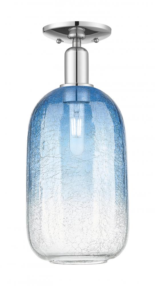 Brookhaven Cloche - 1 Light - 6 inch - Polished Chrome - Semi-Flush Mount