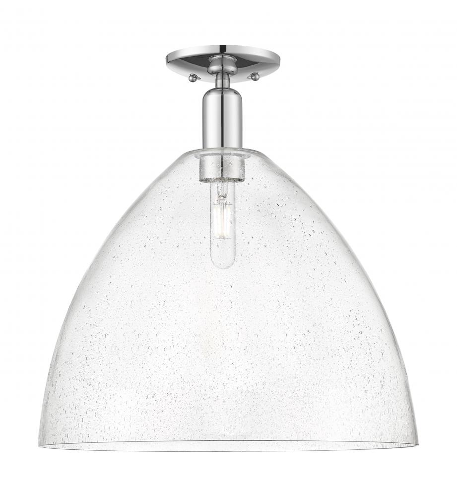Bristol - 1 Light - 16 inch - Polished Chrome - Semi-Flush Mount
