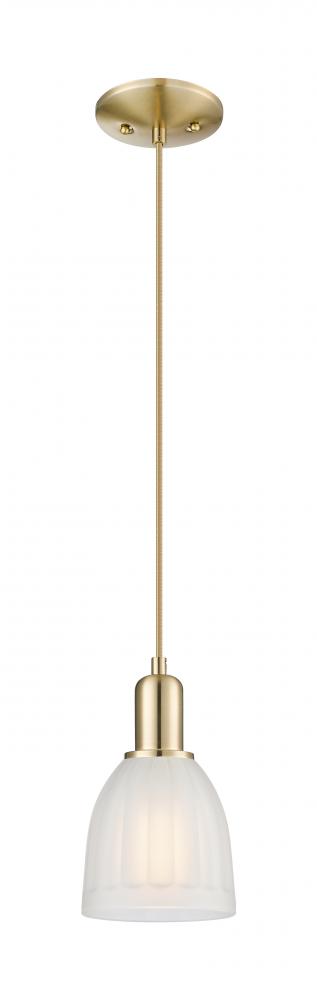 Brookfield - 1 Light - 6 inch - Champagne Bronze - Cord hung - Mini Pendant