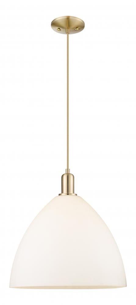 Bristol - 1 Light - 16 inch - Champagne Bronze - Cord hung - Mini Pendant
