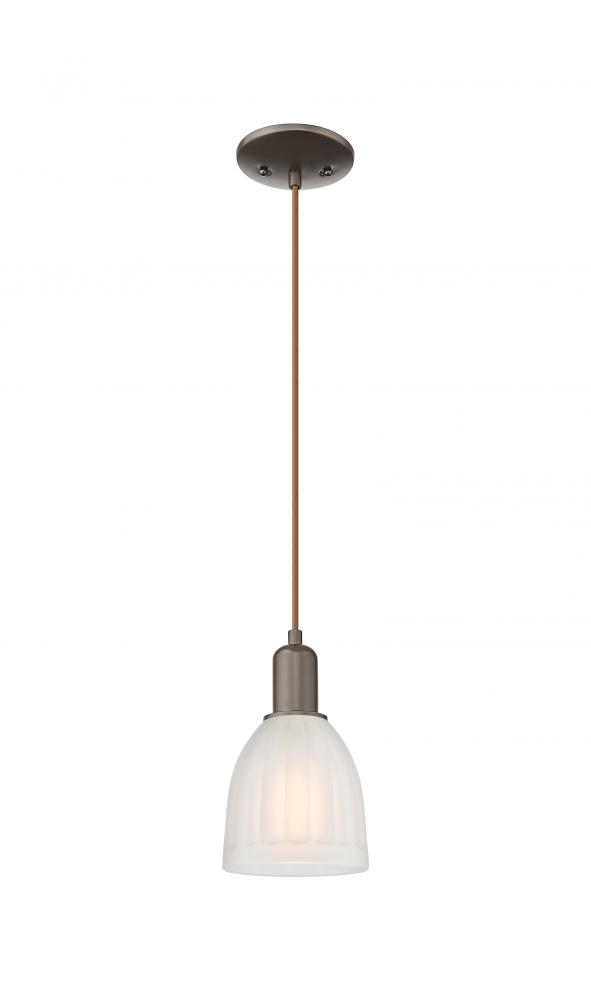 Brookfield - 1 Light - 6 inch - Oil Rubbed Bronze - Cord hung - Mini Pendant