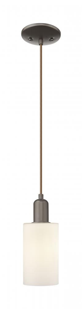 Clymer - 1 Light - 4 inch - Oil Rubbed Bronze - Cord hung - Mini Pendant