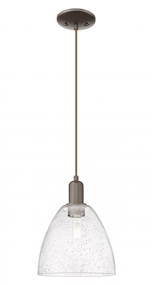 Bristol - 1 Light - 9 inch - Oil Rubbed Bronze - Cord hung - Mini Pendant