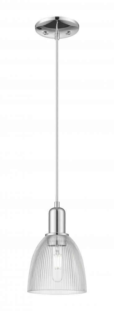 Castile - 1 Light - 6 inch - Polished Chrome - Cord hung - Mini Pendant