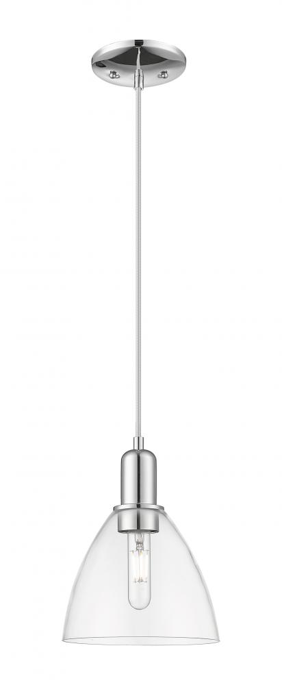 Bristol - 1 Light - 8 inch - Polished Chrome - Cord hung - Mini Pendant