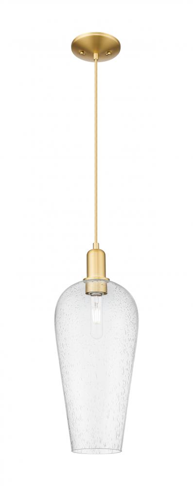 Chelsea - 1 Light - 6 inch - Satin Gold - Cord hung - Mini Pendant